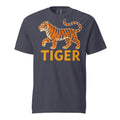Clearly Labeled Tiger Tee on Navy