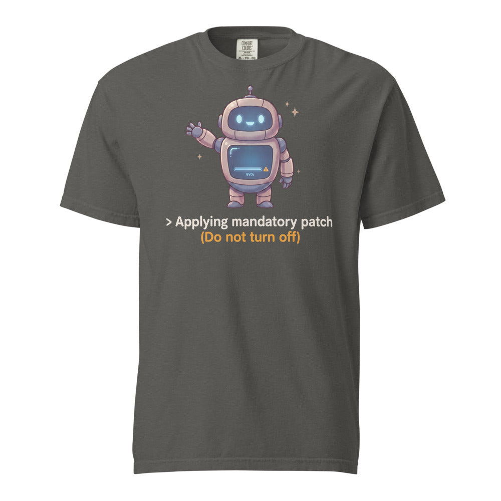 Applying Mandatory Patch Tee in Pepper