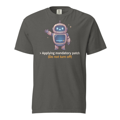 Applying Mandatory Patch Tee in Pepper