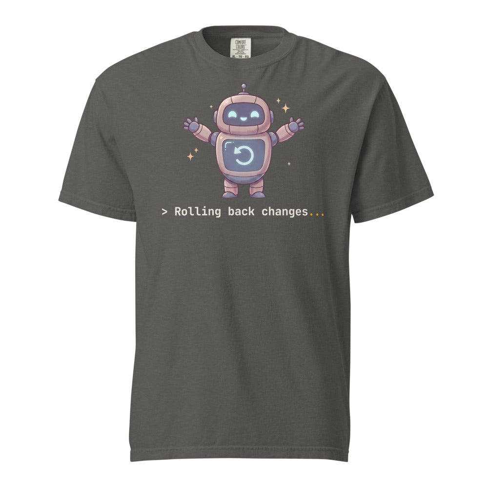Rolling Back Changes Tee in Pepper