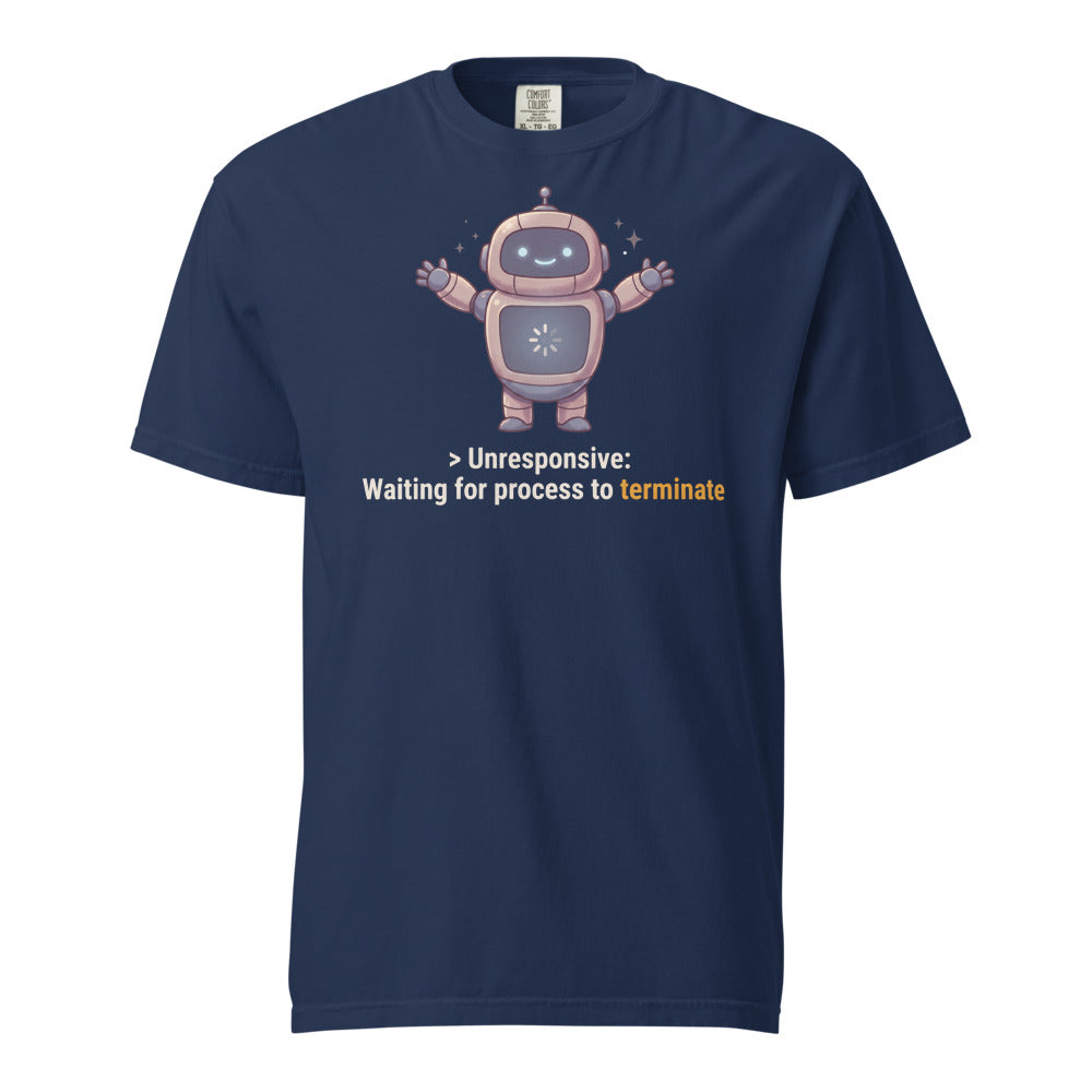 Unresponsive: Waiting For Process To Terminate Tee in True Navy